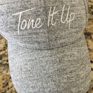 Tone It Up Grey Hat NWOT